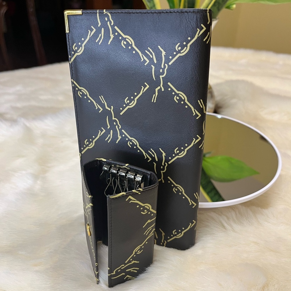 TWO..Longchamp Black and Gold Wallet Set🥳🥳❌❌ - Picture 11 of 11